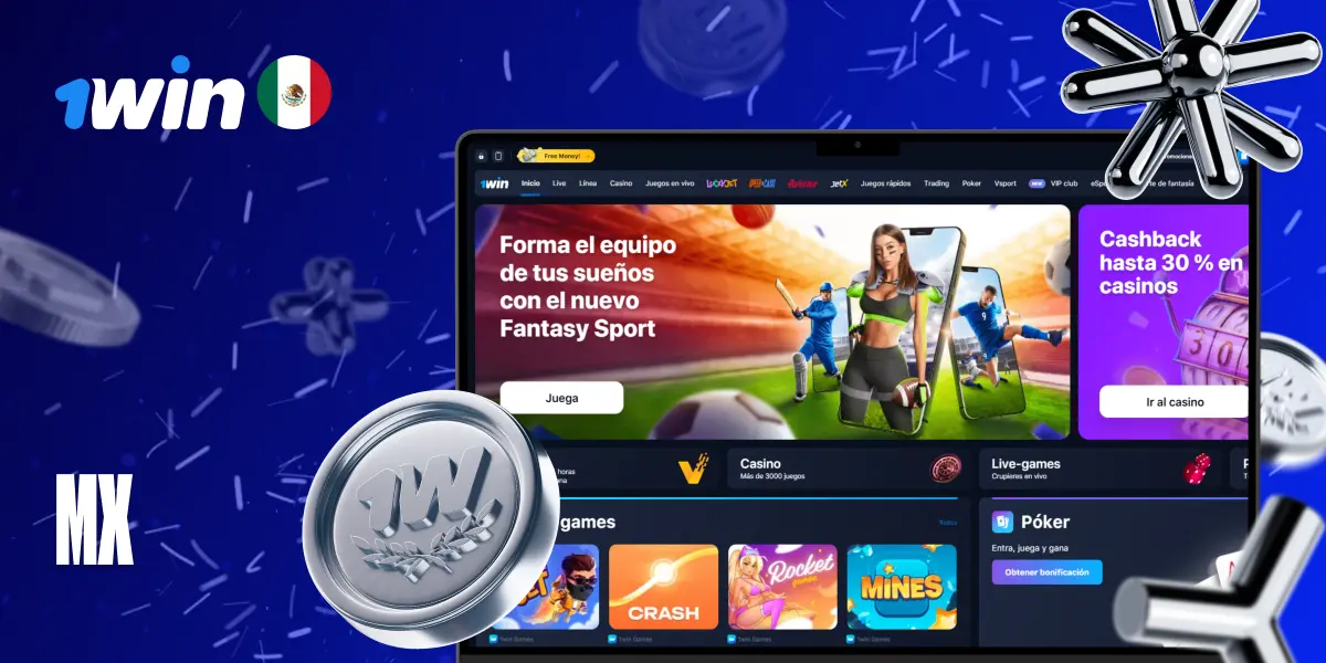 Bienvenido al casino online de 1win México